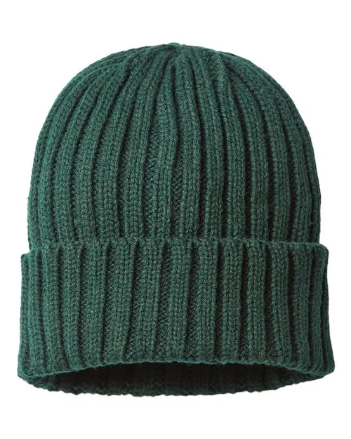 Atlantis Headwear Men's Sustainable Cable Knit