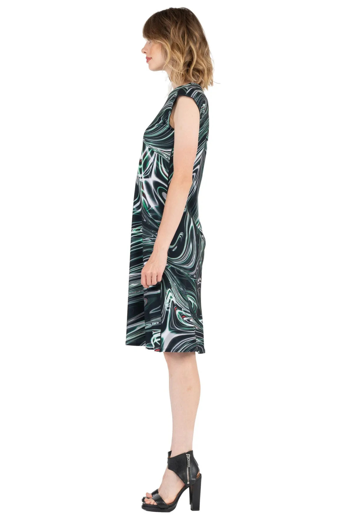 Below Knee Dual Use Susi A Line Dress