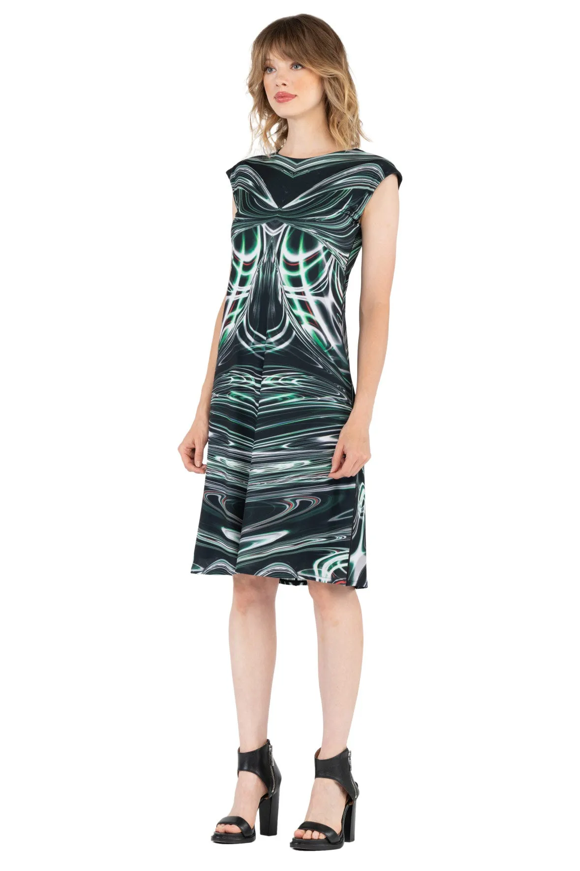 Below Knee Dual Use Susi A Line Dress
