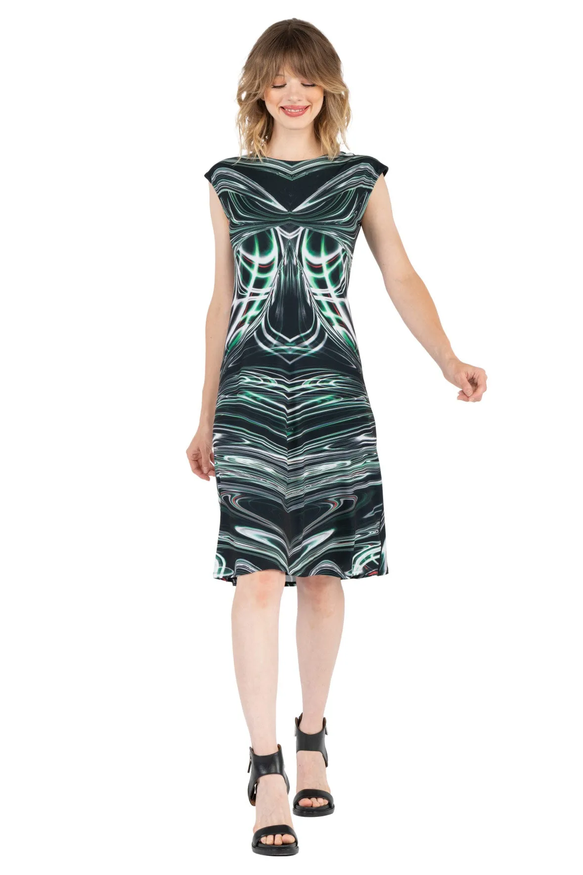 Below Knee Dual Use Susi A Line Dress