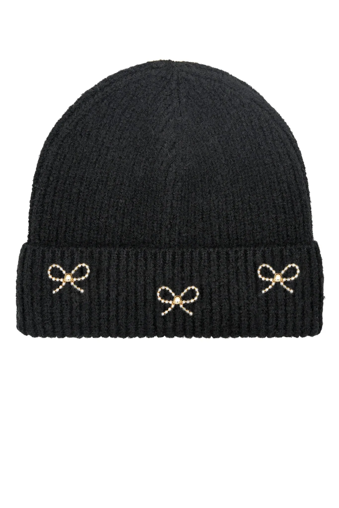 CC Pearl Bow Beanie
