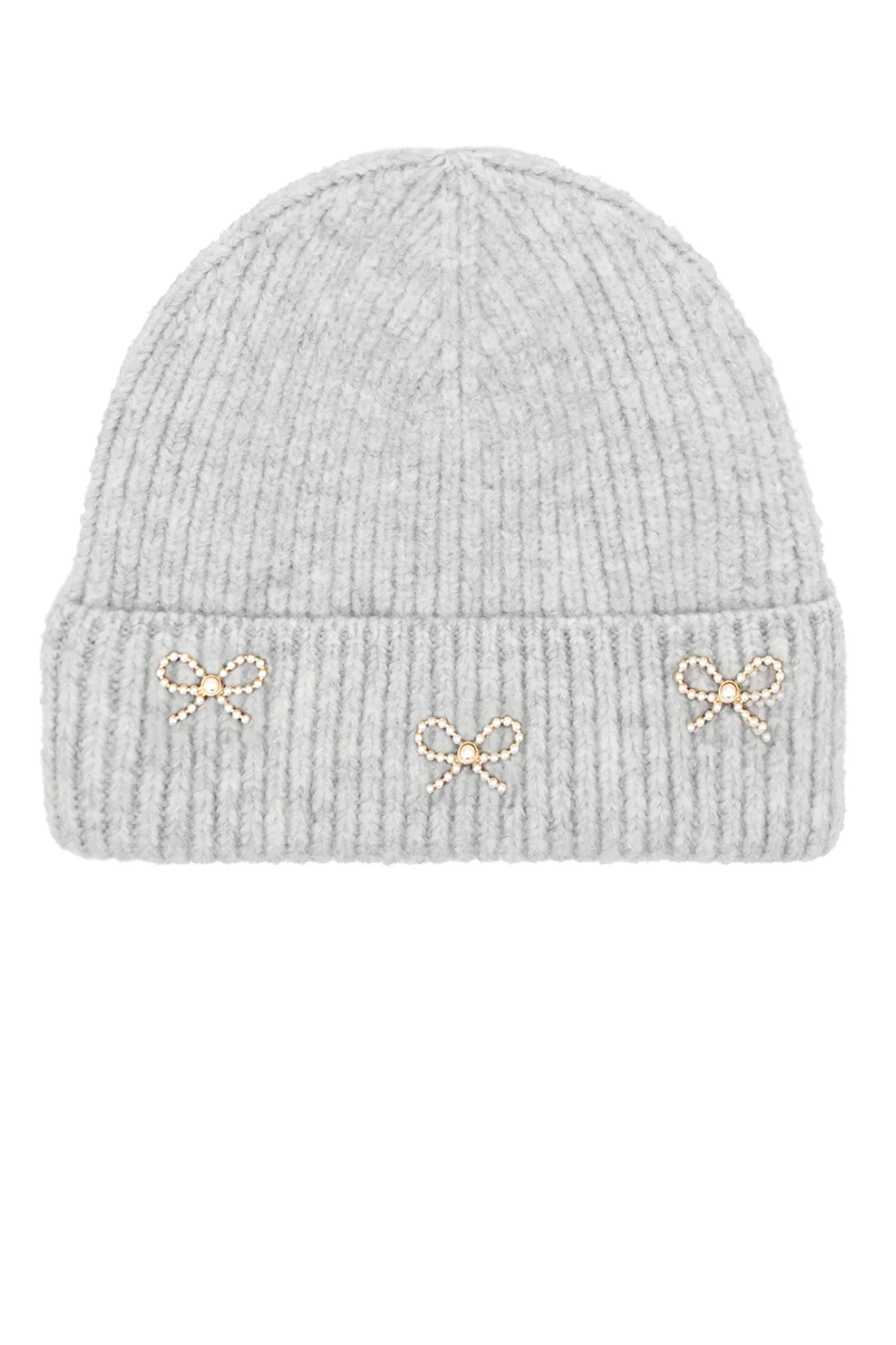 CC Pearl Bow Beanie