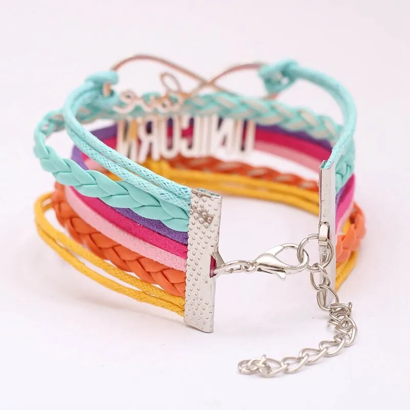 Colored Unicorn Bracelet