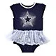 Cowboys Glittery Infant Tutu Bodysuit