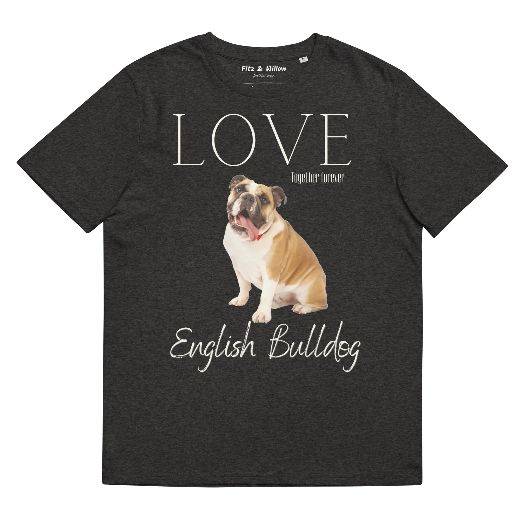 English Bulldog Lovers, sustainable t-shirt