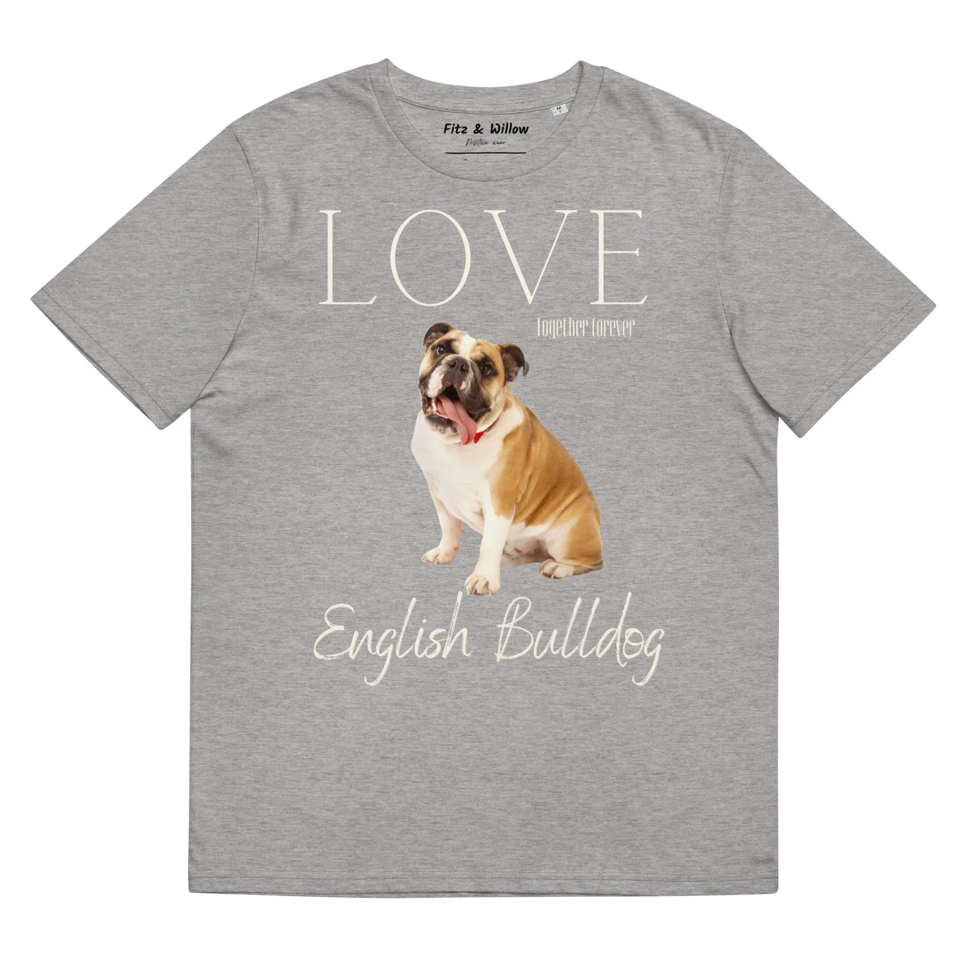 English Bulldog Lovers, sustainable t-shirt
