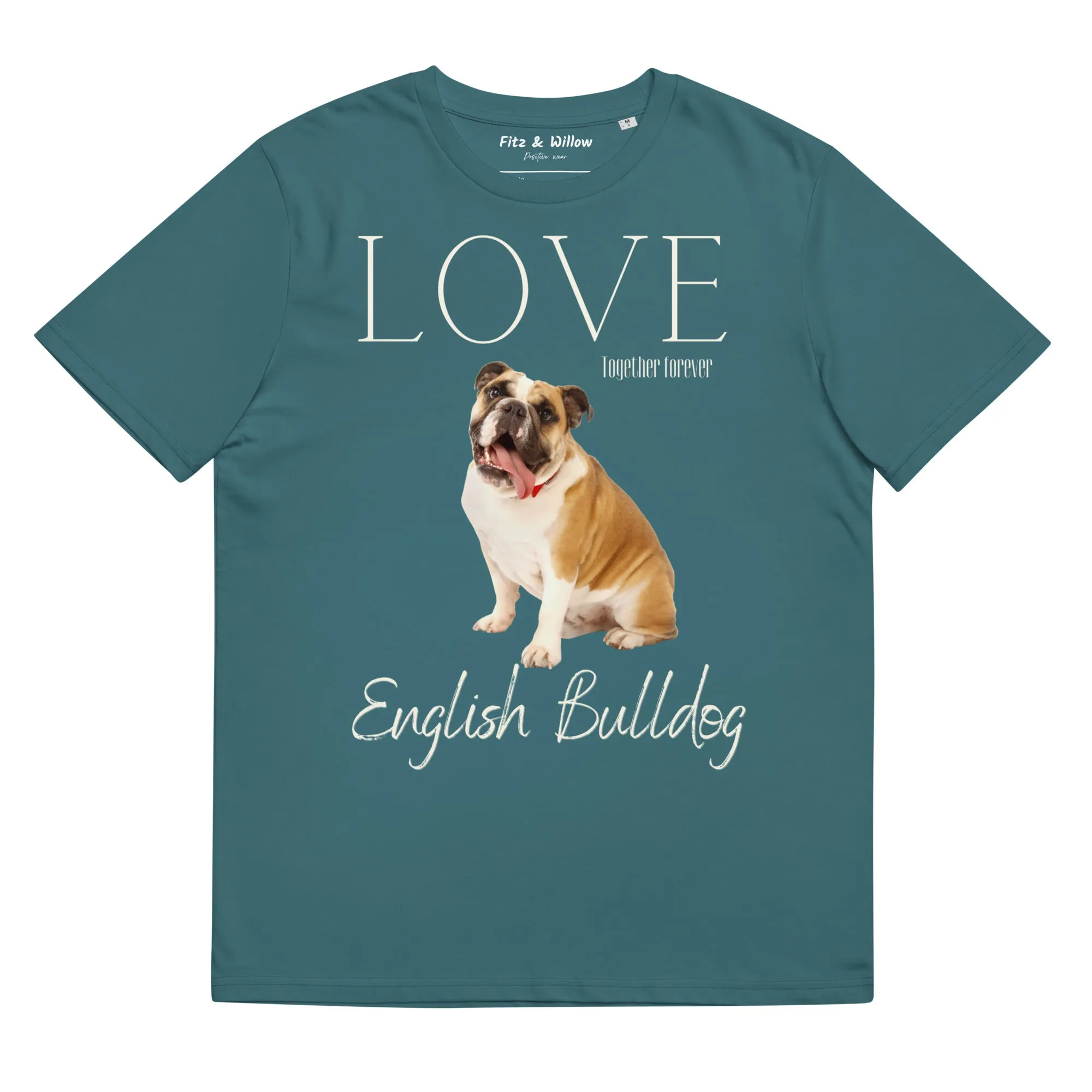 English Bulldog Lovers, sustainable t-shirt