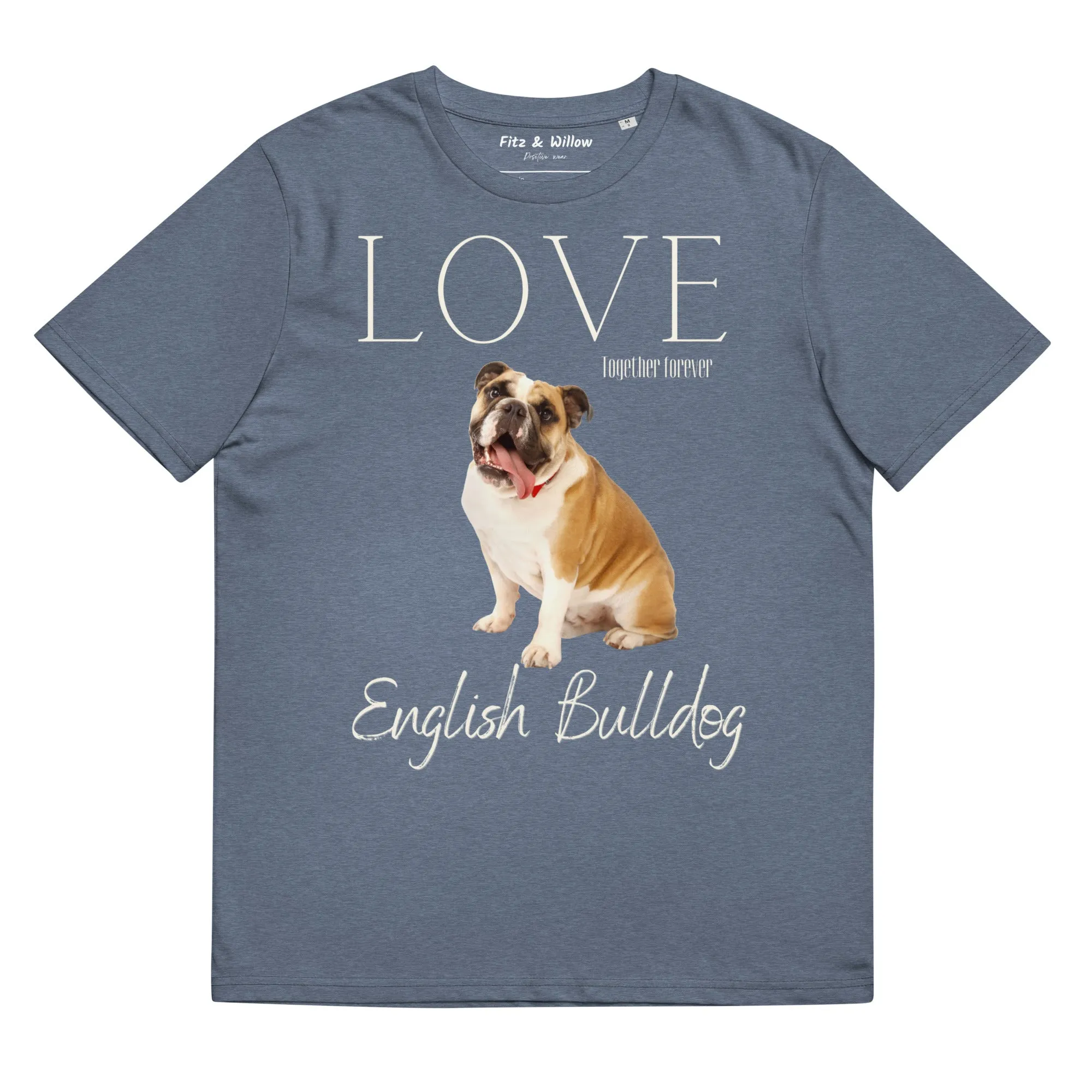 English Bulldog Lovers, sustainable t-shirt