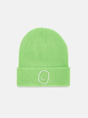 Happiness Beanie - Neon