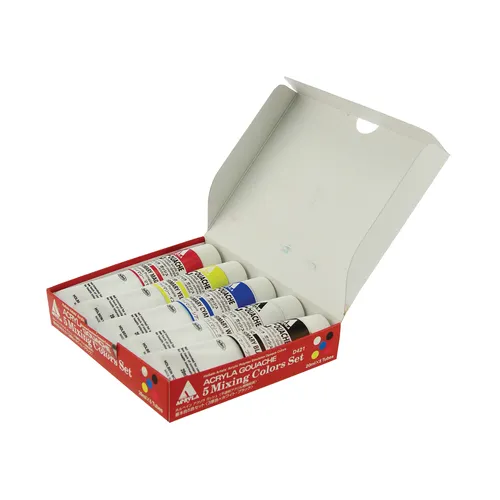Holbein Acryla Gouache 5-Color 20ml Mixing Colors Set