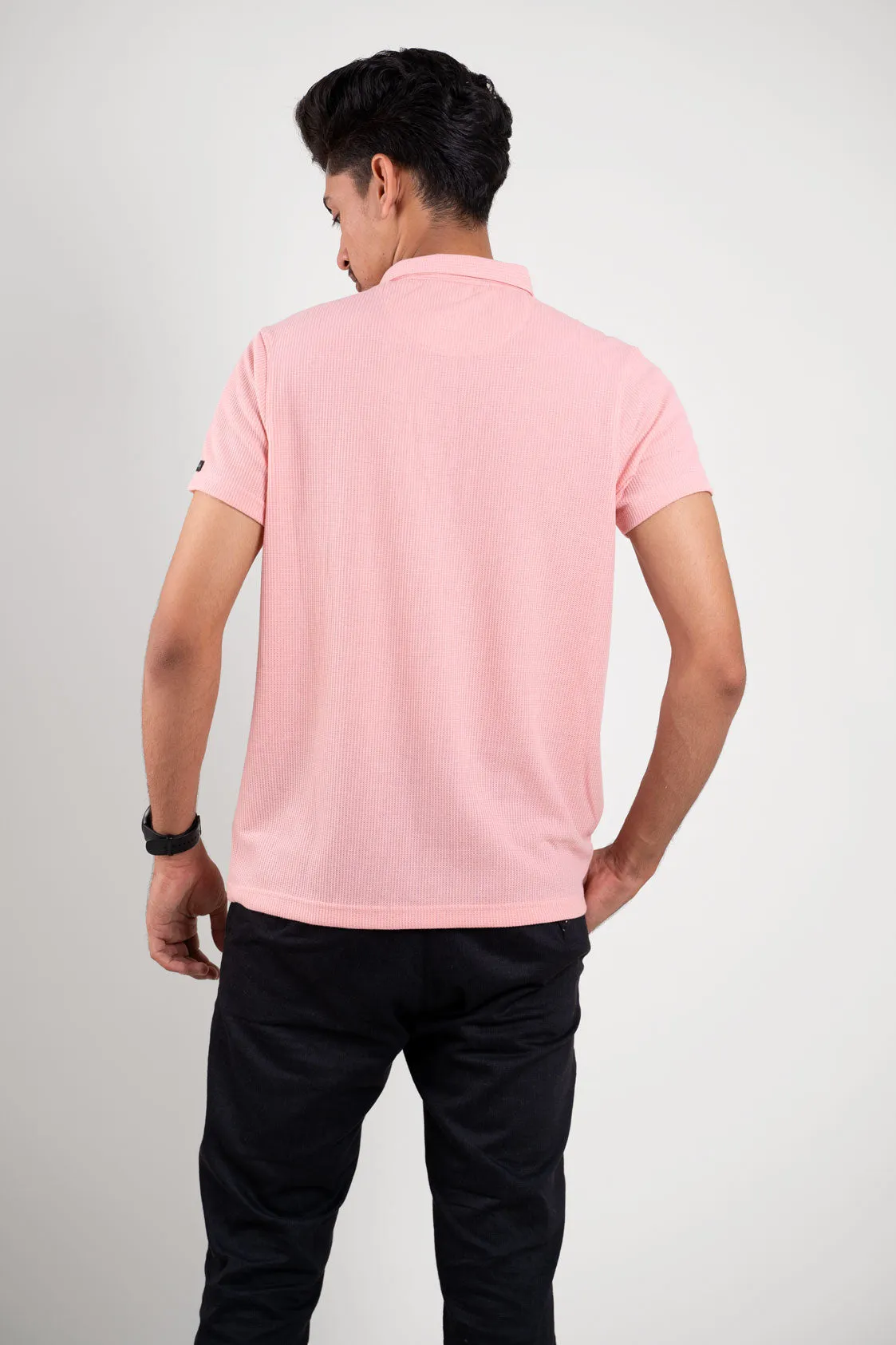 Nova Pink Polo Tshirt For Man
