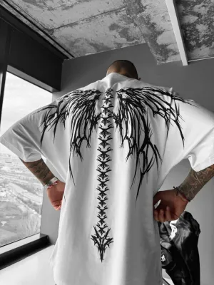 Oversize Hell T-shirt - White