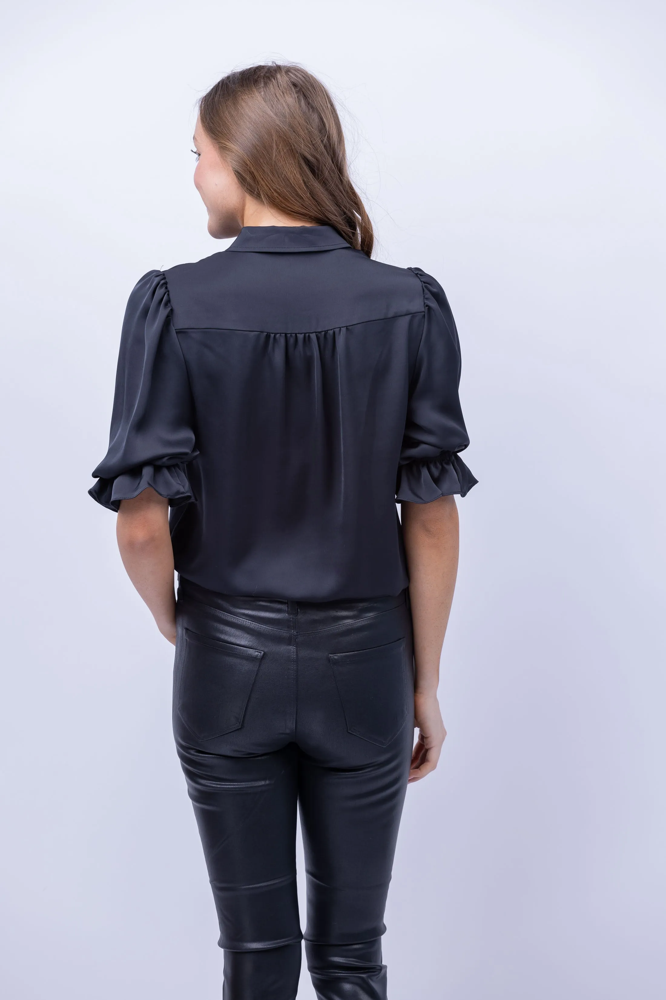 Ramy Brook Dina Bodysuit in Black
